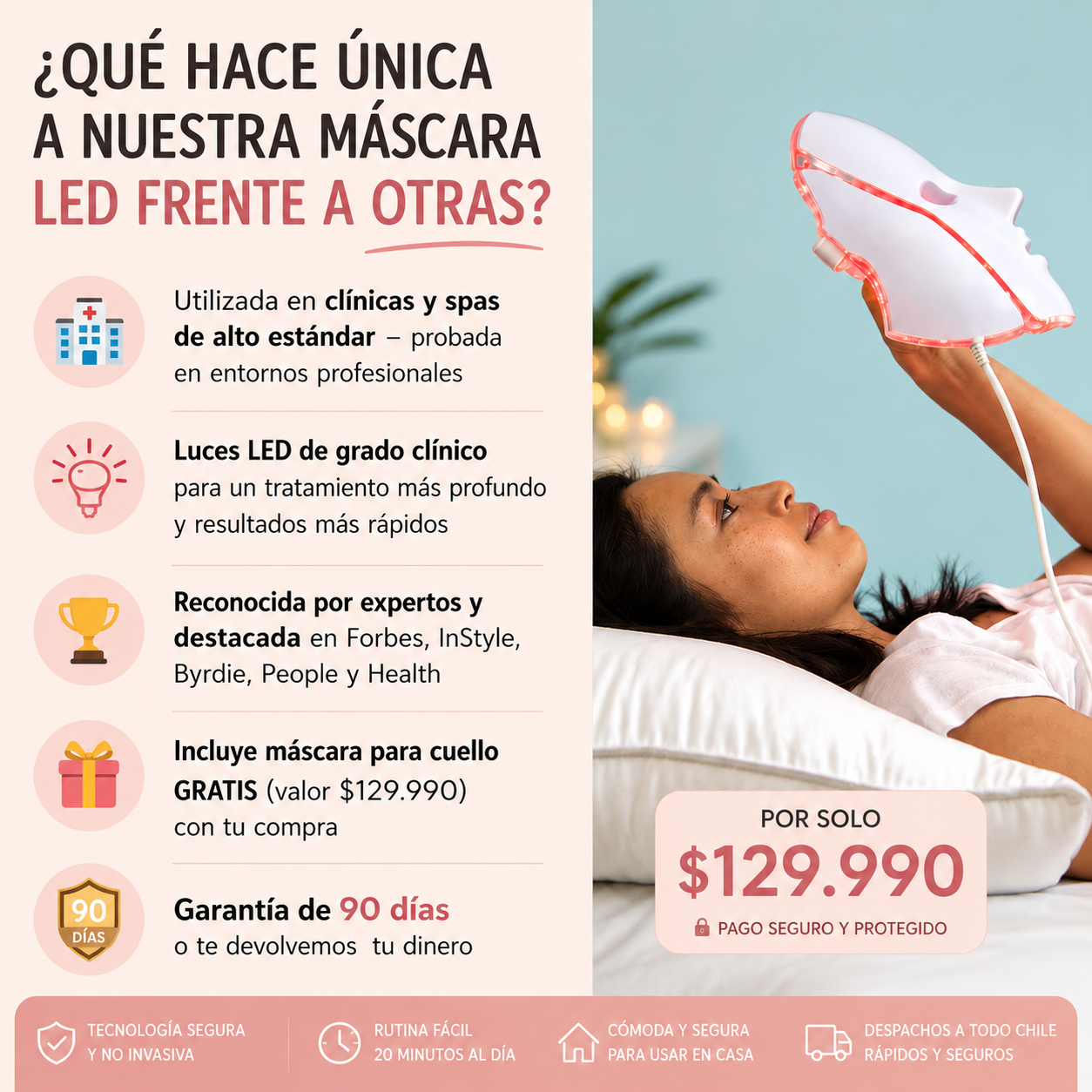 Máscara LED Rejuvenecedora™