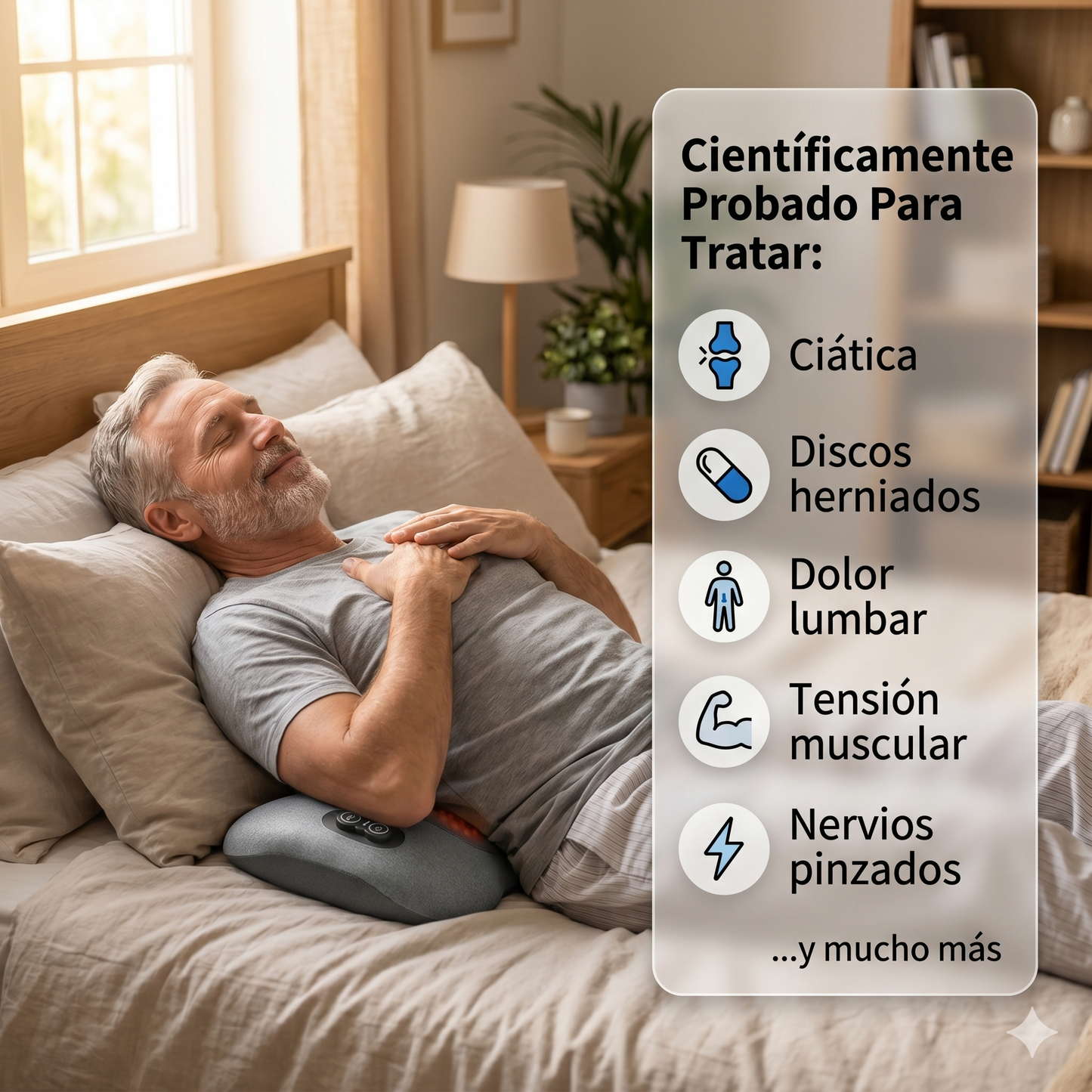 Masajeador eléctrico lumbar™