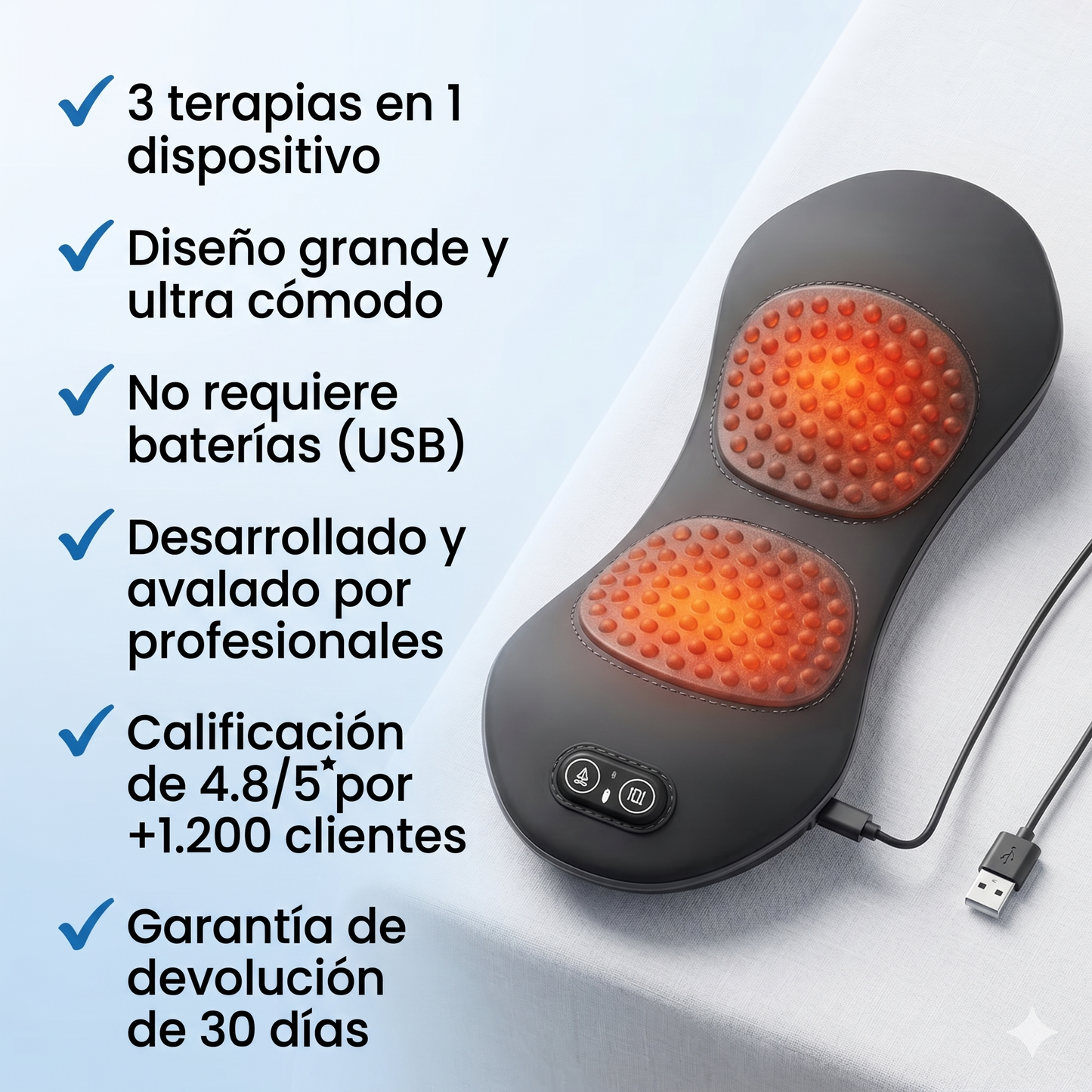 Masajeador eléctrico lumbar™